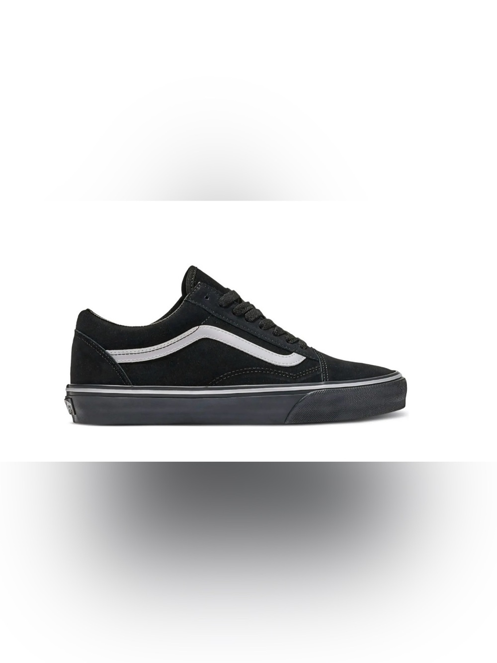 Vans Low Old Skool Black/Mettalic Silver Women’s Shoes(7)